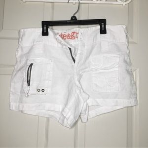 Johnny Was Pete & Greta Ray Linen Cargo Shorts